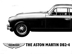 Aston Martin DB 2/4 - Verkaufsprospekt (1954, engl.) Aston Martin DB 2/4 - Verkaufsprospekt (1954, engl.)