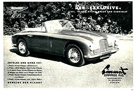 Aston Martin DB 2 Verkaufsblatt (1952) Aston Martin DB 2 Verkaufsblatt (1952)