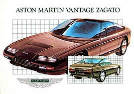Aston Martin Vantage Zagato - Broschüre (1986, engl.) Aston Martin Vantage Zagato - Broschüre (1986, engl.)
