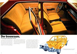 Audi 80 - Verkaufsprospekt (1974) - Seiten 12 und 13 (1974)