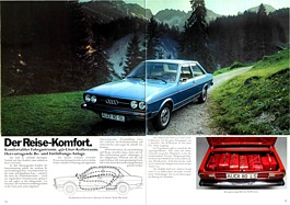 Audi 80 - Verkaufsprospekt (1974) - Seiten 14 und 15 (1974)