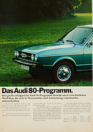 Audi 80 – Verkaufsprospekt (1975) – Seite 2 Audi 80 – Verkaufsprospekt (1975) – Seite 2
