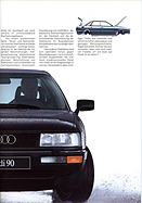 Audi 90 - Verkaufsprospekt (1990) - Seite 11 (1990)