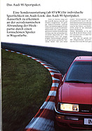 Audi 90 - Verkaufsprospekt (1990) - Seite 18 (1990)