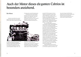 Audi Cabriolet - Veraufsprospekt (1991) - Seiten 10 und 11 (1991)