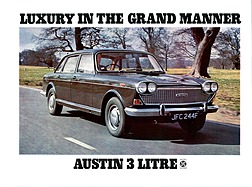 Austin 3 Litre - Verkaufsprospekt (1968, engl.) Austin 3 Litre - Verkaufsprospekt (1968, engl.)