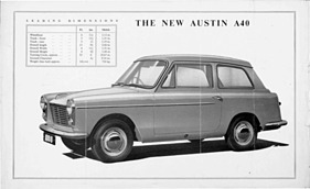 Austin A40 - Spezifikation (1958, engl.) Austin A40 - Spezifikation (1958, engl.)