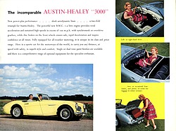 Austin-Healey 3000 - Prospekt (1960, engl.) - Seite 2 Austin-Healey 3000 - Prospekt (1960, engl.) - Seite 2