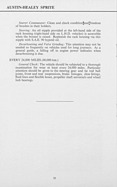 Bild von Austin-Healey Sprite - Handbuch (1958, engl.) - Seite 32