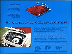 Austin-Healey Sprite - Verkaufsprospekt (1963, engl.) - Seite 2 Austin-Healey Sprite - Verkaufsprospekt (1963, engl.) - Seite 2