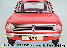 Austin Maxi 1750 & 1500 – Verkaufsprospekt (1972, ital.) Austin Maxi 1750 & 1500 – Verkaufsprospekt (1972, ital.)