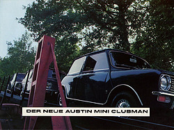 Austin Mini Clubman Saloon & Estate – Verkaufsprospekt (1971) (1971)