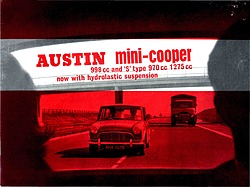 Austin Mini-Cooper S - Verkaufsprospekt (1965, engl) Austin Mini-Cooper S - Verkaufsprospekt (1965, engl)