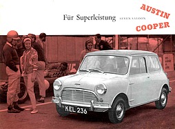 Austin Seven Mini Cooper - Verkaufsprospekt (1964) Austin Seven Mini Cooper - Verkaufsprospekt (1964)