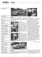 Bild von Auto exklusiv Nr. 11 / 1990 Seite 3