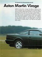Auto Exklusiv 11/1990 - Fahrbericht Aston Martin Virage