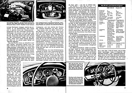 BMW 1600 GT kontra Porsche 912 - weissblauer Porsche-Konkurrenz - Hobby 20/1967 - Seiten 30 und 31 BMW 1600 GT kontra Porsche 912 - weissblauer Porsche-Konkurrenz - Hobby 20/1967 - Seiten 30 und 31