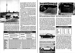 BMW 1600 GT kontra Porsche 912 - weissblauer Porsche-Konkurrenz - Hobby 20/1967 - Seiten 34 und 35 BMW 1600 GT kontra Porsche 912 - weissblauer Porsche-Konkurrenz - Hobby 20/1967 - Seiten 34 und 35