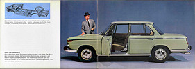 BMW 1800 - Verkaufsprospekt (1963) - Seiten 4 und 5 BMW 1800 - Verkaufsprospekt (1963) - Seiten 4 und 5