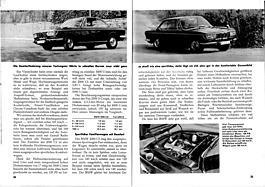 BMW 2000 CS - der Kompromiss - die Sportlimousine - Hobby 25/1965 - Seiten 34 und 35 BMW 2000 CS - der Kompromiss - die Sportlimousine - Hobby 25/1965 - Seiten 34 und 35