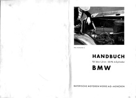 BMW 303 Handbuch von 1933 - Seite 0 BMW 303 Handbuch von 1933 - Seite 0