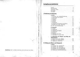 BMW 303 Handbuch von 1933 - Seiten 2 und 3 BMW 303 Handbuch von 1933 - Seiten 2 und 3