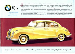BMW 501 - Verkaufsbroschüre (1954) BMW 501 - Verkaufsbroschüre (1954)