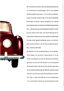 BMW 501 - Verkaufsprospekt (1954) - Seite 2 BMW 501 - Verkaufsprospekt (1954) - Seite 2