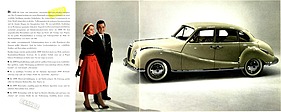 BMW 501 - Verkaufsprospekt (1955) - Seiten 4 und 5 BMW 501 - Verkaufsprospekt (1955) - Seiten 4 und 5