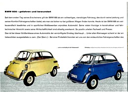 BMW 600 - Verkaufsprospekt (1958) - Seite 2 BMW 600 - Verkaufsprospekt (1958) - Seite 2