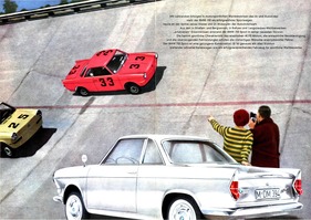 BMW 700 Sport - Verkaufsprospekt (1961) - Seiten 2 und 3 BMW 700 Sport - Verkaufsprospekt (1961) - Seiten 2 und 3