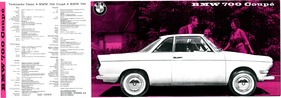 BMW 700 - Verkaufsprospekt (1959) - Rückseite BMW 700 - Verkaufsprospekt (1959) - Rückseite