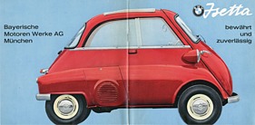 BMW Isetta - Verkaufsprospekt (1961) BMW Isetta - Verkaufsprospekt (1961)