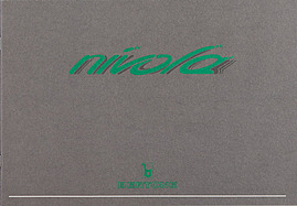 Bertone Nivola - Presseunterlagen (1990, engl., franz., ital., deutsch) Bertone Nivola - Presseunterlagen (1990, engl., franz., ital., deutsch)