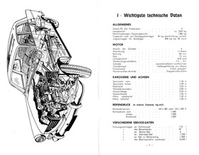 Betriebsanleitung Peugeot 404 (1961) - Seiten 4-5 Betriebsanleitung Peugeot 404 (1961) - Seiten 4-5