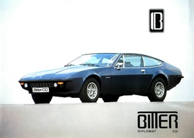 Bitter Diplomat CD - Verkaufsprospekt 1978 Bitter Diplomat CD - Verkaufsprospekt 1978
