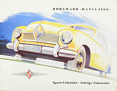 Borgward Hansa - Verkaufsprospekt (1953) Borgward Hansa - Verkaufsprospekt (1953)