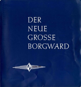 Borgward P 100 - Verkaufsfaltblatt (1960) Borgward P 100 - Verkaufsfaltblatt (1960)