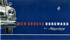 Borgward P 100 - Verkaufsprospekt (1961) Borgward P 100 - Verkaufsprospekt (1961)