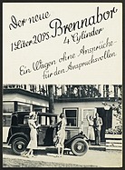 Brennabor 1 Liter Verkaufsprospekt von 1931 Brennabor 1 Liter Verkaufsprospekt von 1931