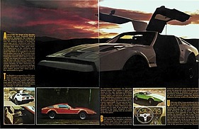 Bricklin SV 1 - Verkaufsprospekt (1975, engl.) - Seiten 2 und 3 Bricklin SV 1 - Verkaufsprospekt (1975, engl.) - Seiten 2 und 3
