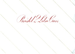 Bristol 401 - Verkaufsprospekt (1952, engl.) Bristol 401 - Verkaufsprospekt (1952, engl.)