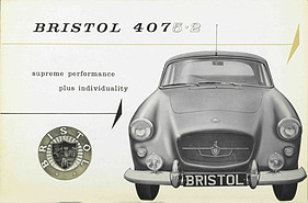 Bristol 407 - Verkaufsprospekt (1963, engl.) Bristol 407 - Verkaufsprospekt (1963, engl.)