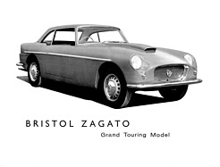 Bristol Zagato Grand Touring - Verkaufsprospekt (1959, engl.) Bristol Zagato Grand Touring - Verkaufsprospekt (1959, engl.)