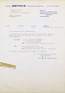 Brütsch Rollera (1959) und Brütsch V2N (1959) - Akte Brütsch Rollera (1959) und Brütsch V2N (1959) - Akte