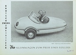 Brütsch Zwerg (1955) - Verkaufsprospekt Brütsch Zwerg (1955) - Verkaufsprospekt