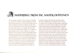 Cadillac Bauprogramm 1969 - Verkaufsprospekt (1969, engl.) - Seite 2 Cadillac Bauprogramm 1969 - Verkaufsprospekt (1969, engl.) - Seite 2