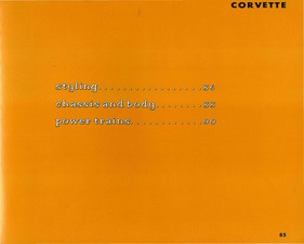 Chevrolet Corvette Sting Ray 1964 - Verkaufsbroschüre Chevrolet Corvette Sting Ray 1964 - Verkaufsbroschüre