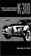 Chrysler K-310 - Broschüre (1951, engl.) Chrysler K-310 - Broschüre (1951, engl.)