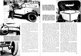 Citroën 5 CV - Testfahrt in die Vergangenheit - Hobby 25/1965 - Seiten 44 und 45 Citroën 5 CV - Testfahrt in die Vergangenheit - Hobby 25/1965 - Seiten 44 und 45